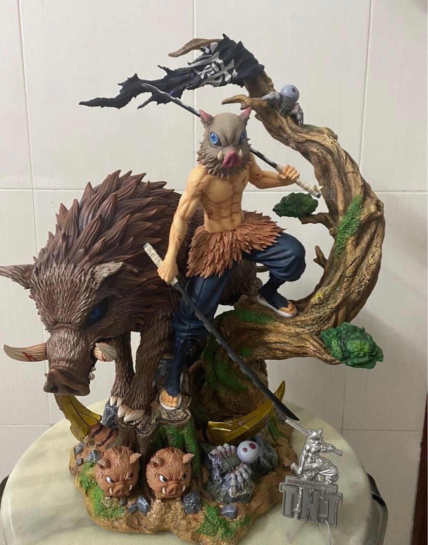 鬼滅の刃 フィギュア ガレージキット 嘴平伊之助 - メルカリ