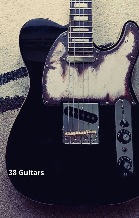 38Guitars テレキャスター カスタム TL Black レリック 錆加工 - メルカリ