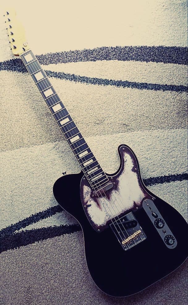 38Guitars テレキャスター カスタム TL Black レリック 錆加工 - メルカリ