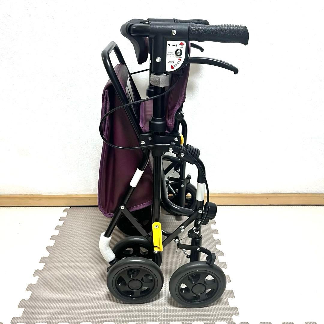 美品 島製作所 Air Walker シルバーカー 歩行器 エアウォーカー - メルカリ