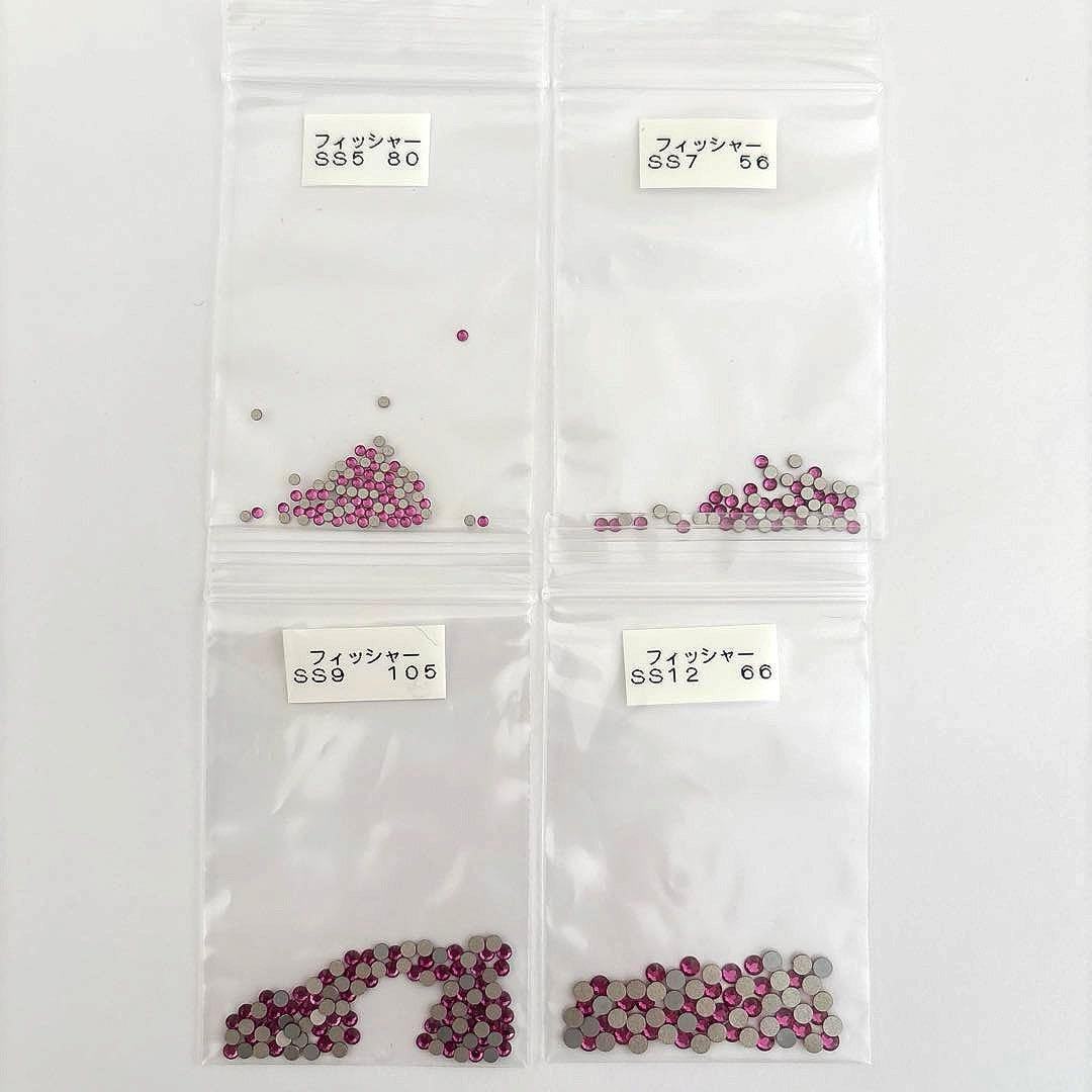 スワロフスキー フラットバック まとめ売り 全33色 28802粒 ストーン