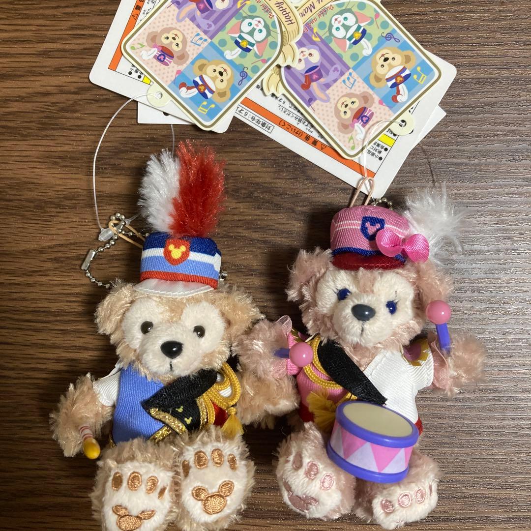 ディズニーシー ダッフィー シェリーメイ 35周年 ぬいぐるみストラップ
