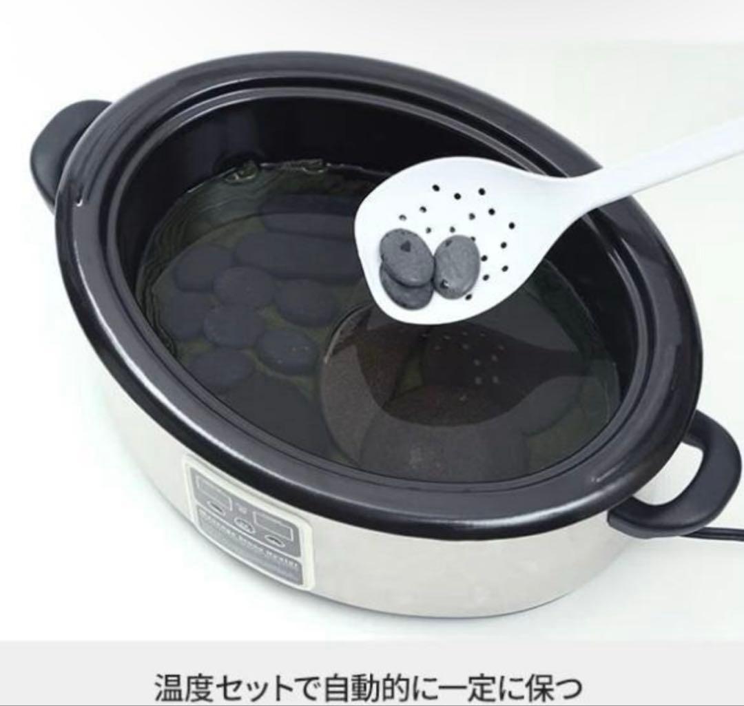 中古品】ホットストーンウォーマー器＆ホットストーン36個(＋2個おまけ
