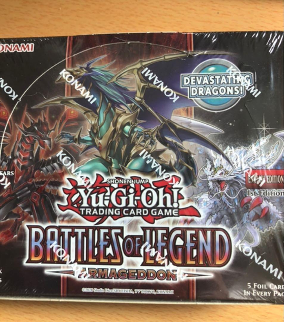 EU版 Battles of legend armageddon 1box 英語版/北米】遊戯王 Battles