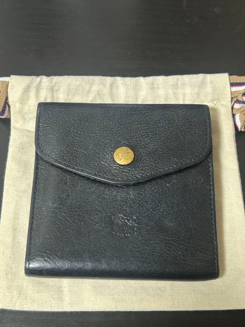 IL BISONTE イルビゾンテ 財布 黒 イル ビゾンテ IL BISONTE 3つ折り財布 （NERO） - ファッション通販
