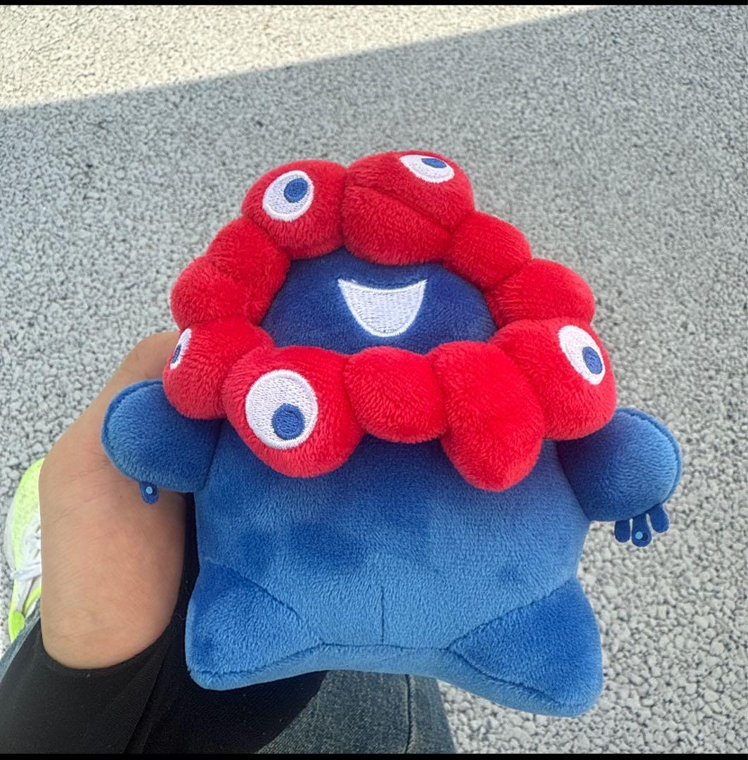 新品】大阪万博会場限定ミャクミャクもっちりぬいぐるみ立｜もっちり