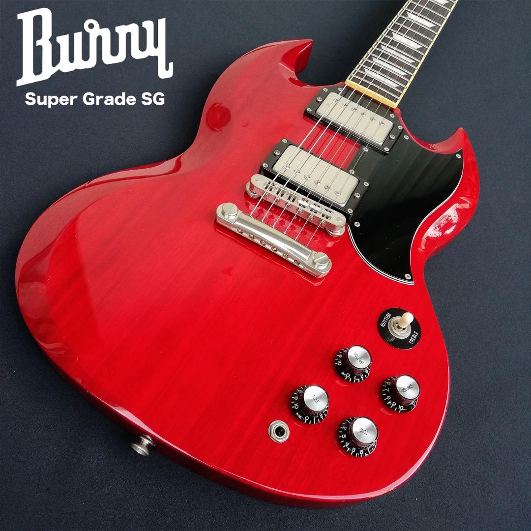 希少 Burny SG FERNANDES SuperGrade チェリーレッド - メルカリ