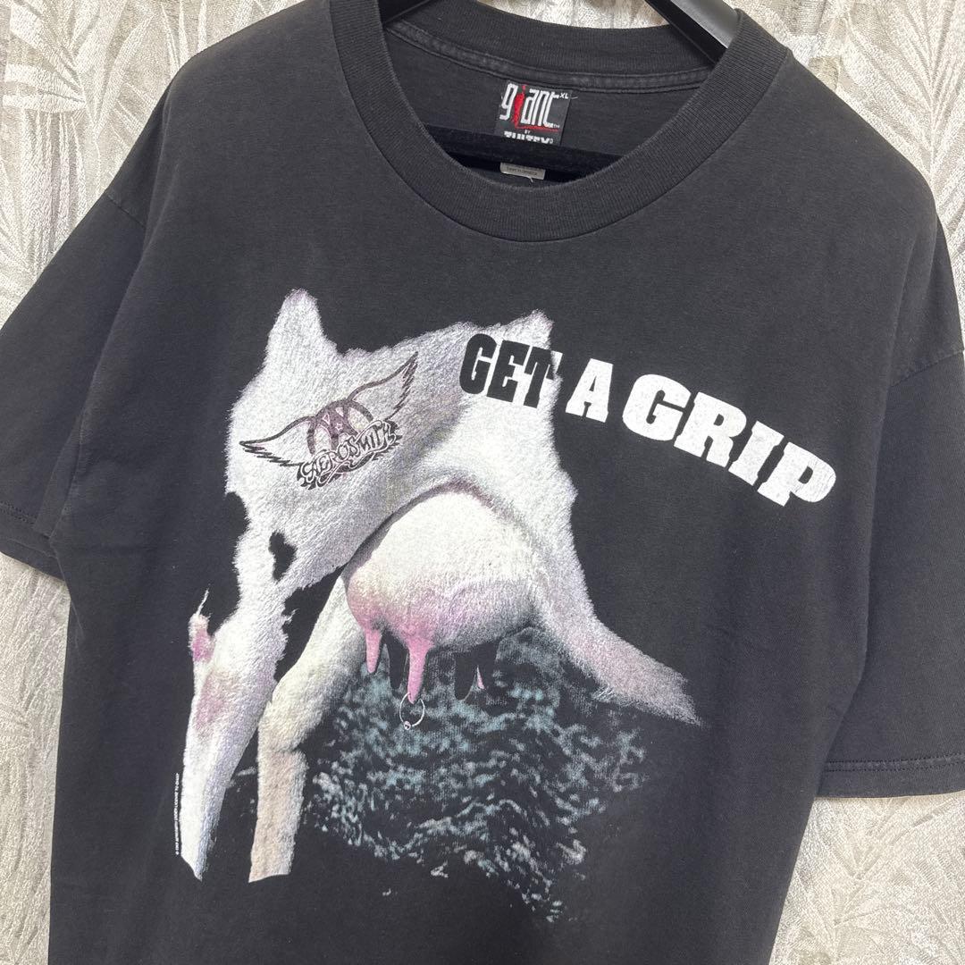 90s エアロスミス ヴィンテージロックTシャツ 93年オフィシャル