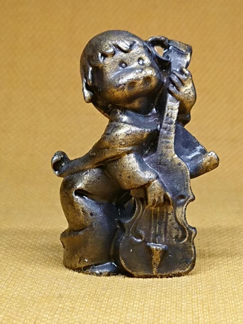 人形 銅製 ブロンズ像 イタリア 置物 インテリア 工芸品 美術品 A2529