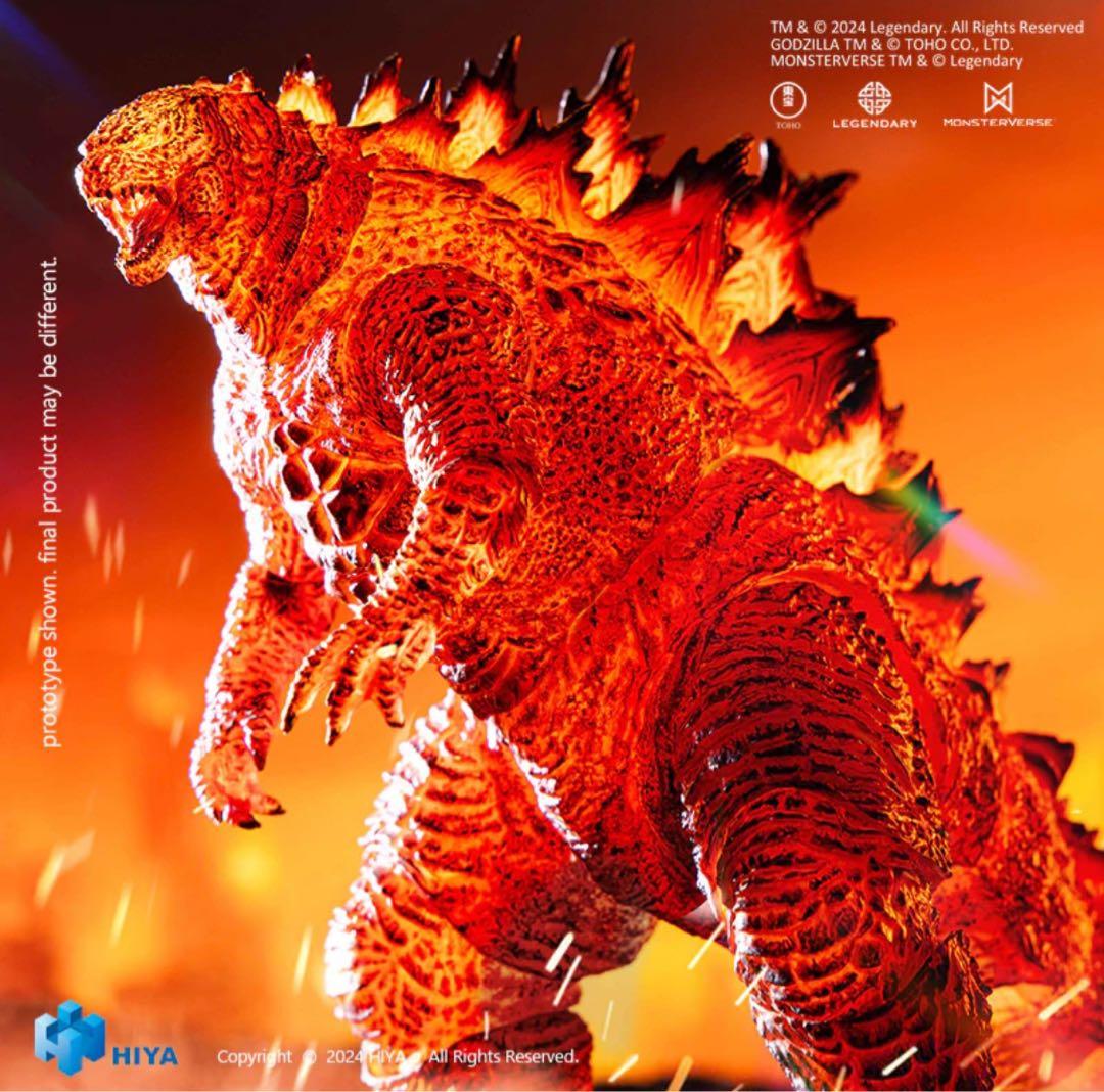 hiyatoys バーニングゴジラ バトルver 上海ワンフェス限定版 ハイヤ