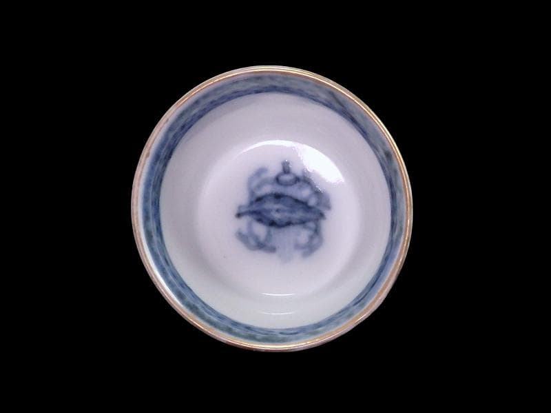 大聖寺伊万里 金襴手 金唐草に牡丹の図 小猪口 5客 N276AS-CZm - メルカリ