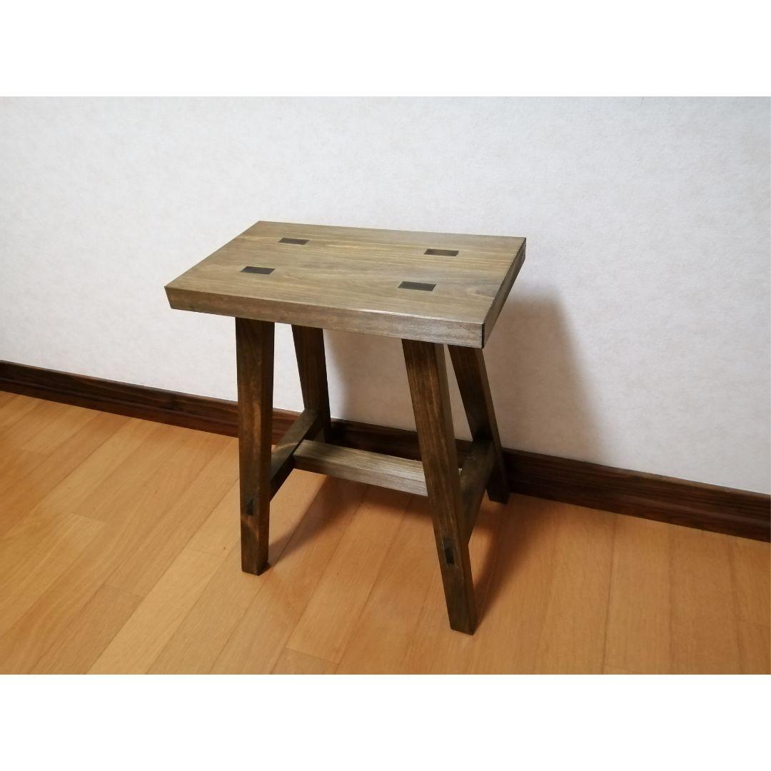木製フラワースタンド　花台　幅35cm×高さ45cm　スツール　ベンチ　花瓶台 木製フラワースタンド 花台 幅60cm×高さ35cm スツール ベンチ 水槽台