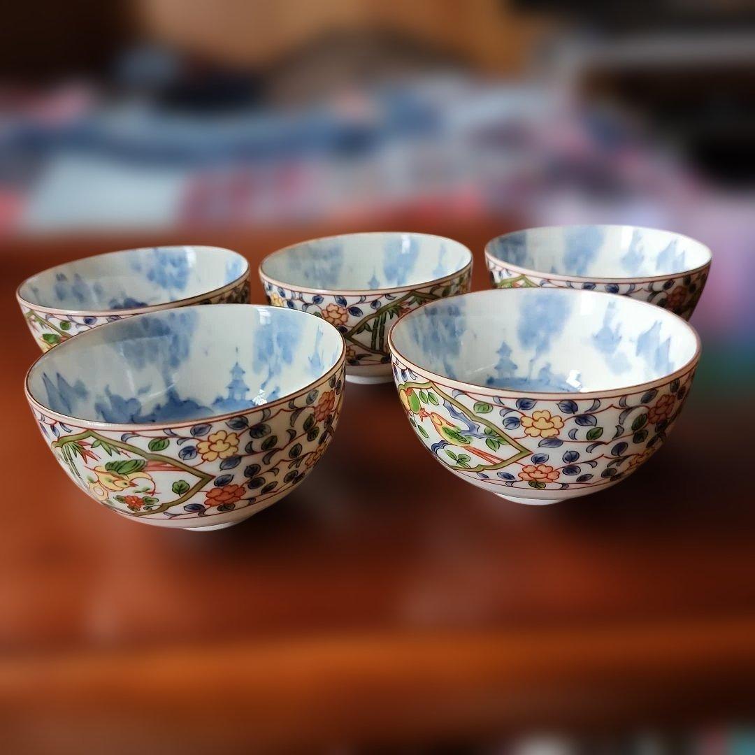有田焼 龍峯窯 湯呑み茶碗 5客 - メルカリ