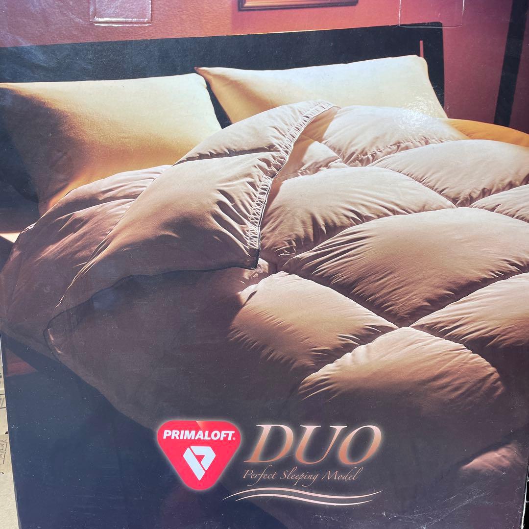 PRIMALOFT DUO ダブル掛け布団 新品未使用 ディーブレス プリマロフトデュオ 掛け布団 ダブル 人工羽毛 洗える