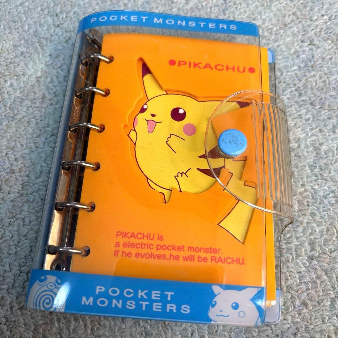 激レア 当時物 ポケットモンスター メモ帳 スケジュール帳 シール帳
