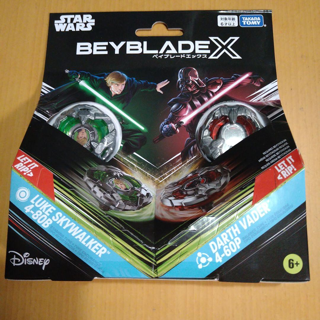 Beyblade 人気 X ダブルスターター スターウォーズ スパイダーマン 2個