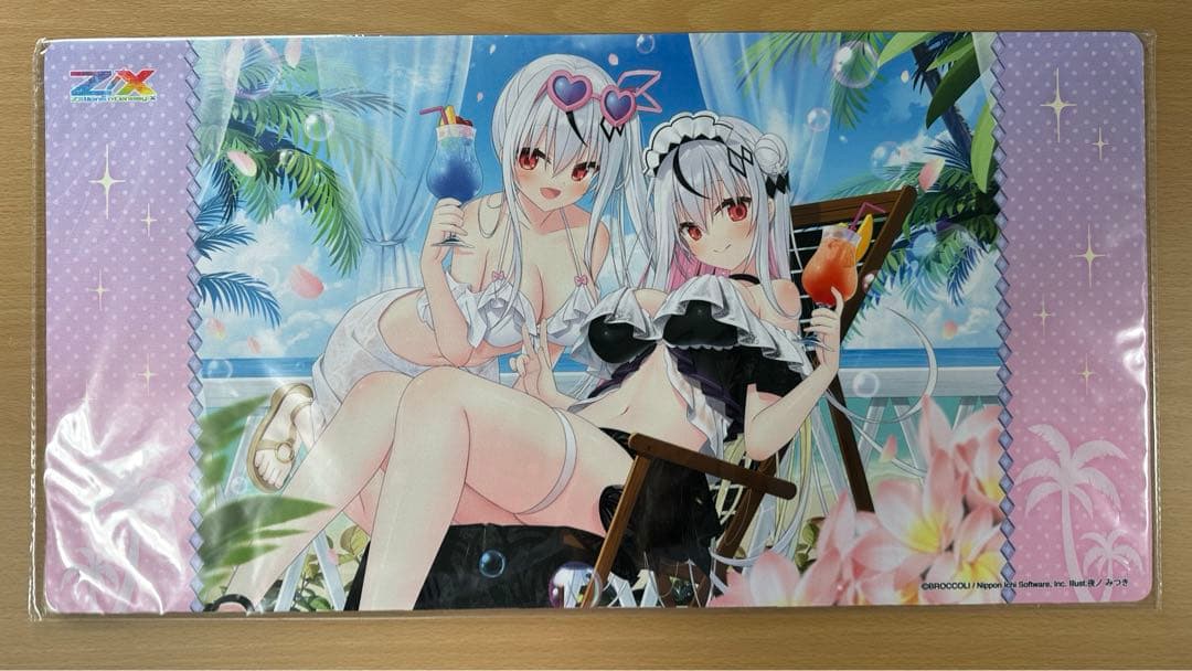 ラバープレイマットスリム「イース＆スイ」サマーリゾートVer. ゼクス