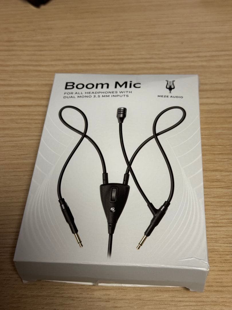 MEZE Audio Boom Mic 3.5mmジャック用 Omnidirectional Boom Microphone For Gaming And Remote Work