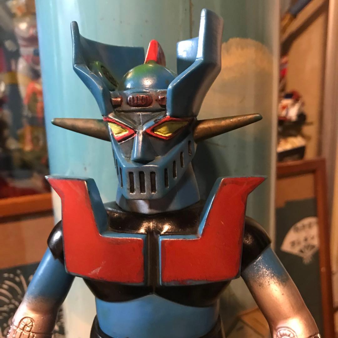 マジンガーZ 当時物 ソフビ　高さ約30cm 最終価格1990年製 マジンガーZ ソフビ 当時物 フィギュア｜Yahoo