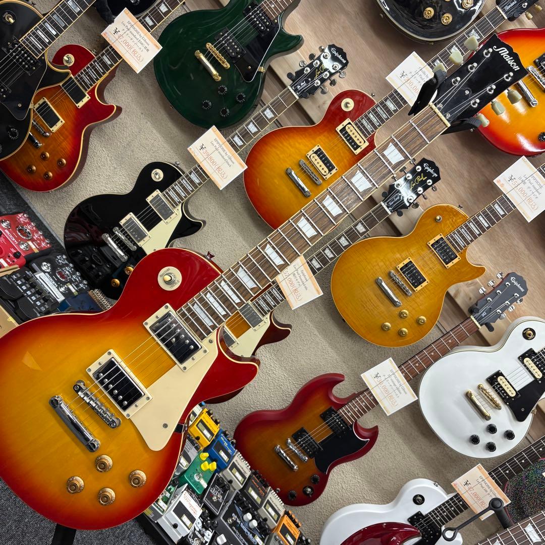 10686】maison レスポールタイプ チェリーサンバースト - メルカリ