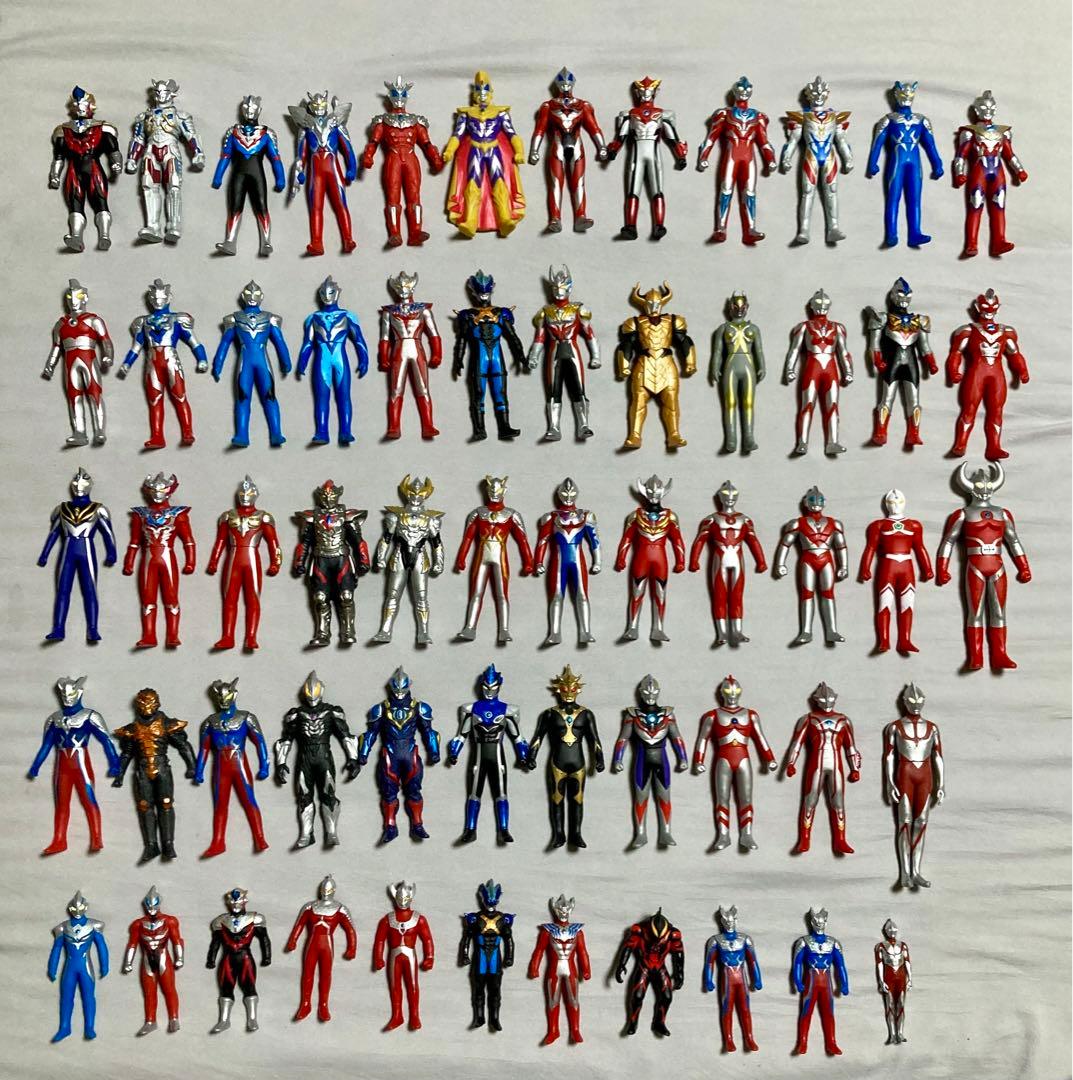 ウルトラマン ソフビ まとめ売り ウルトラヒーロー ウルトラ怪獣