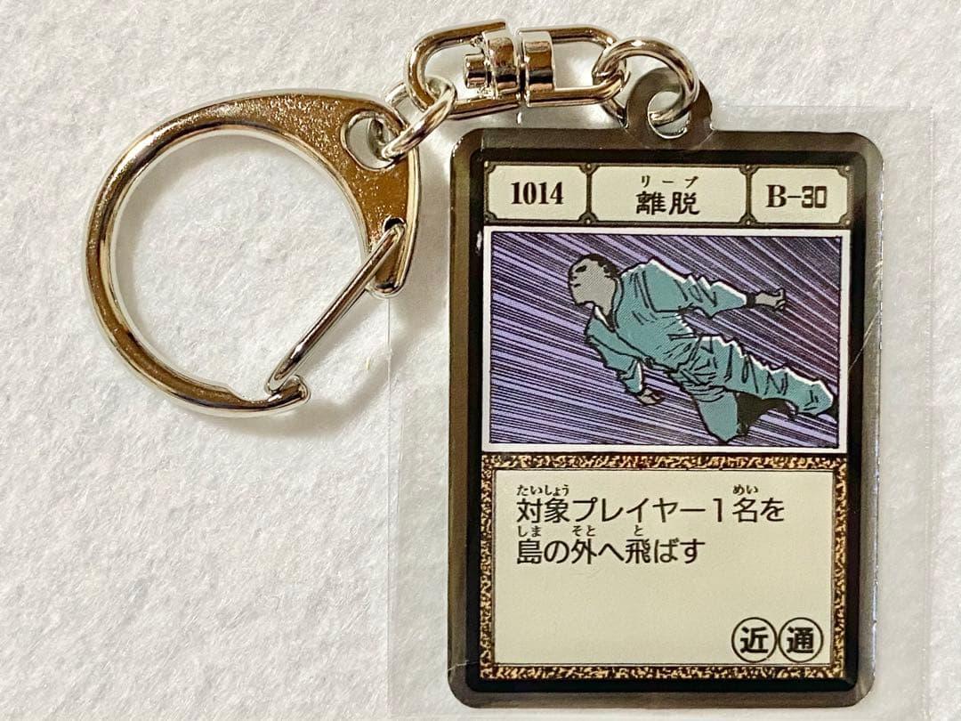 冨樫義博展 HUNTER×HUNTER メタルキーホルダー 離脱 リーブ① - メルカリ