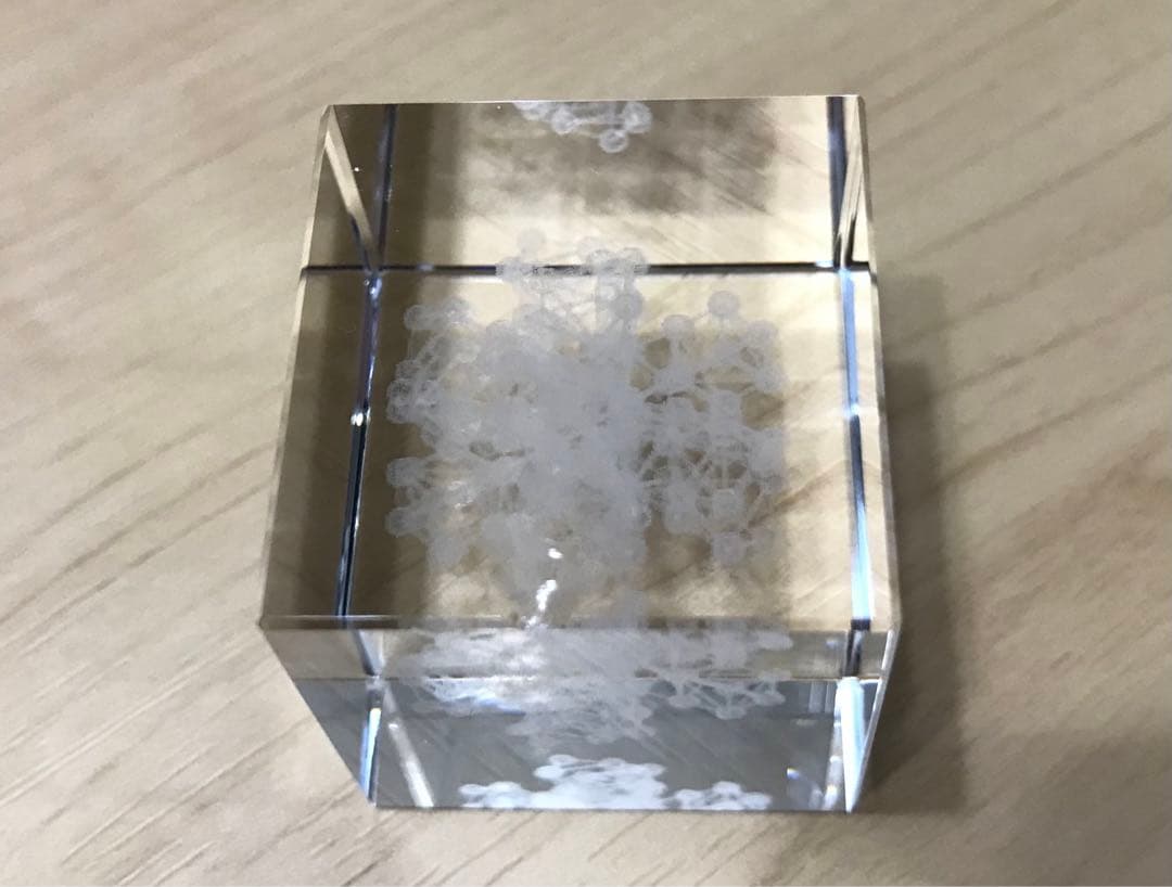 クスリエ 3Dカバラ パドマキューブ LEDコースター付き 丸山修寛先生
