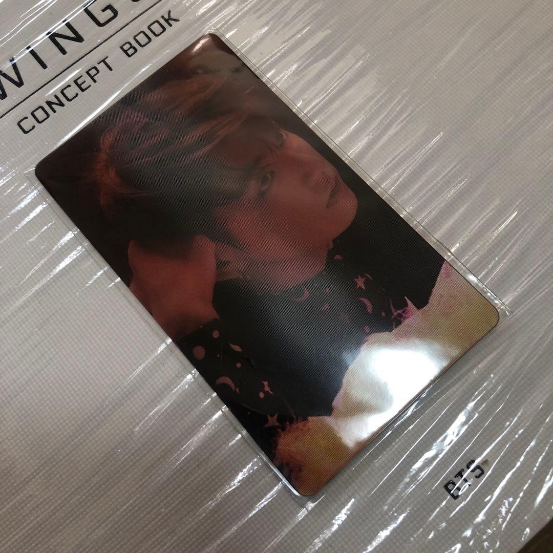 BTS WINGS CONCEPT BOOK トレカ ジョングク - メルカリ