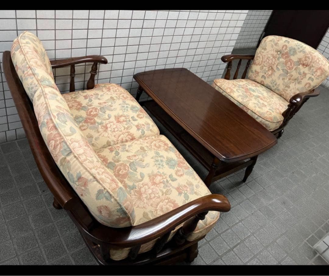 karimokuカリモク wc67コロニアルシリーズ　3点セット② COLONIAL（カリモク家具） Karimoku カリモク COLONIAL コロニアル 3人