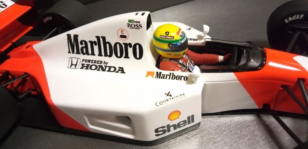 ミニチャンプス 1/18 F1 マクラーレン MP4/7A セナ リペイント - メルカリ