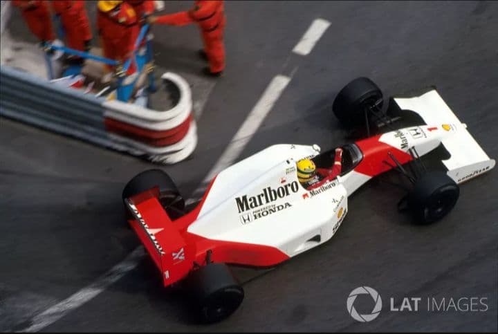 ミニチャンプス 1/18 F1 マクラーレン MP4/7A セナ リペイント - メルカリ
