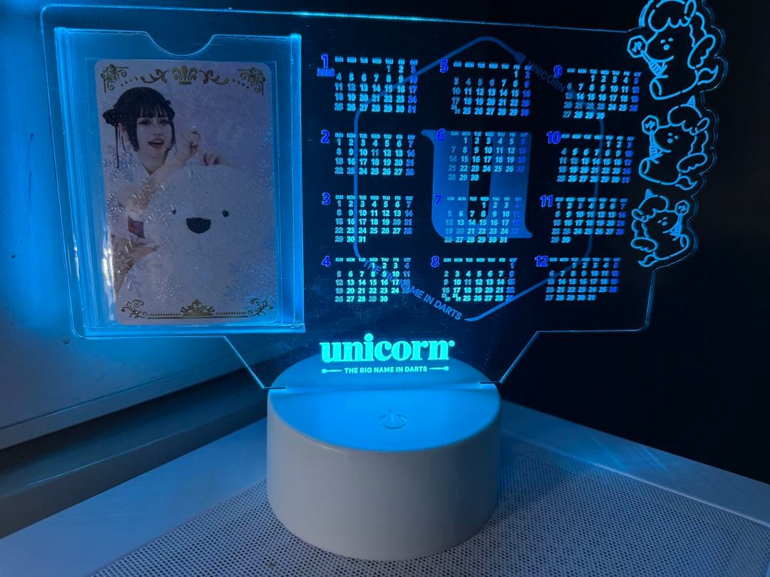 文山雪華選手ダーツライブカード➕クリアカレンダーセット付き