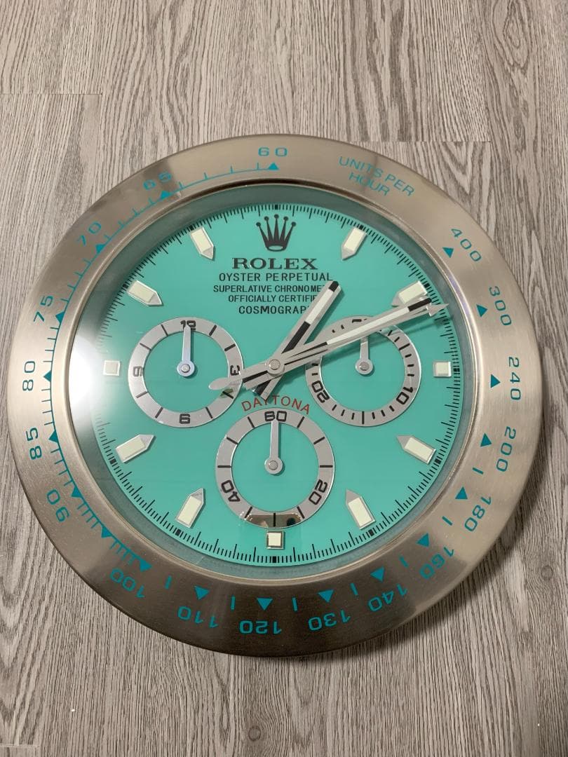 ロレックス ROLEX 掛け時計 ティファニーブルー 【専用出品で500円引き