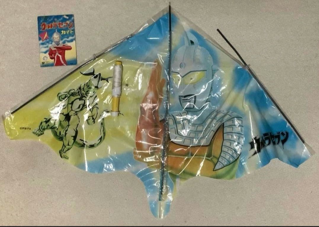 ウルトラセブン カイト 凧 ジャンク レア レトロ - メルカリ