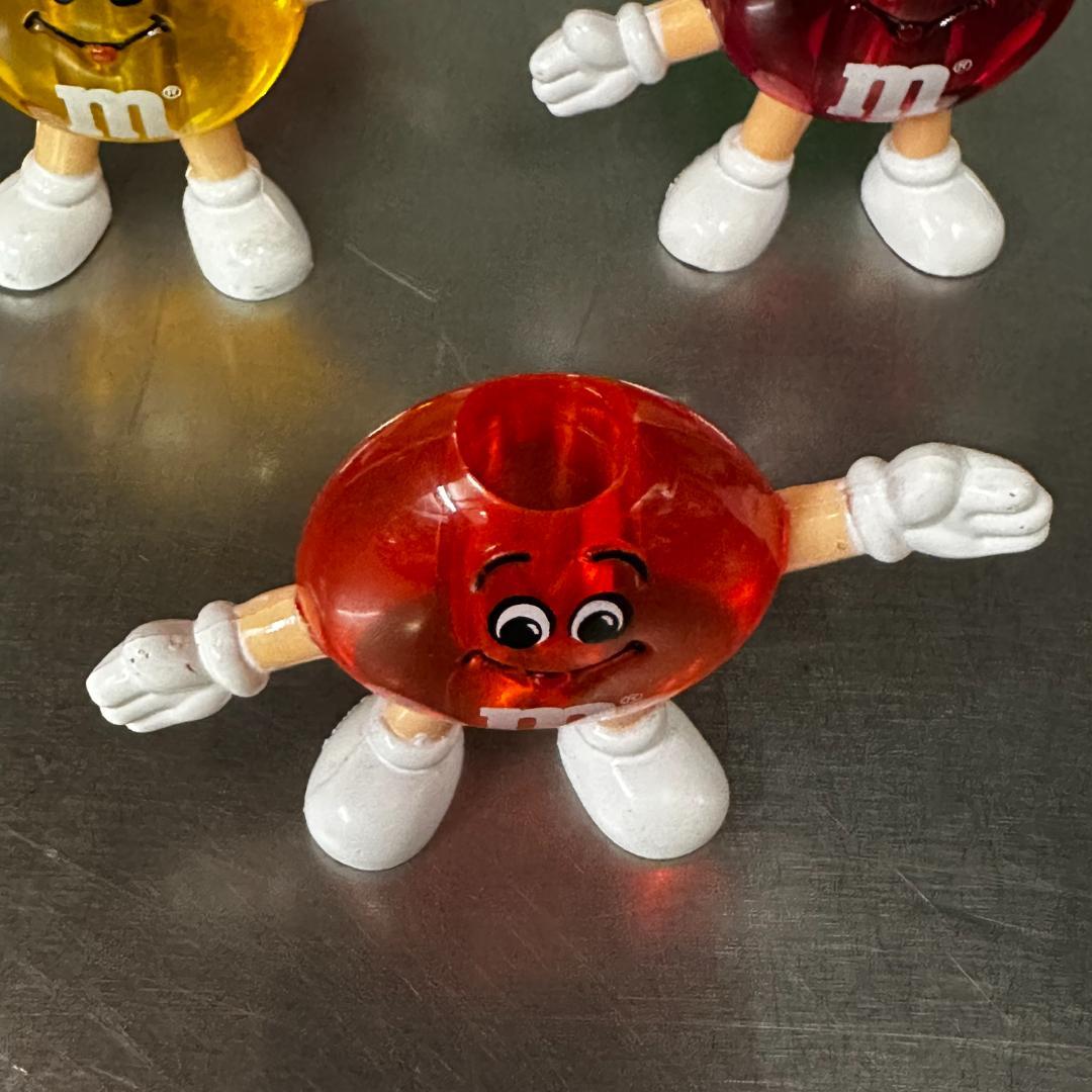 M&M's エムアンドエムズ フィギュア 5体セット カラフル レトロ - メルカリ