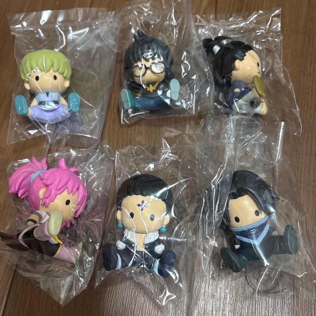 ハンターハンター ペタドール 幻影旅団 コンプセット6種類 petadoll HUNTER×HUNTER 幻影旅団編 (6個セット) (キャラクターグッズ