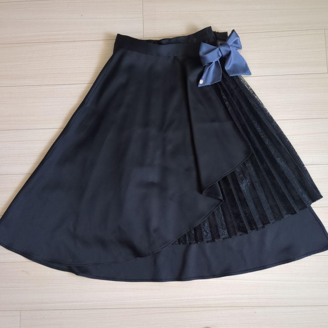 perfume closet 2WAY レースプリーツスカート Mサイズ - メルカリ