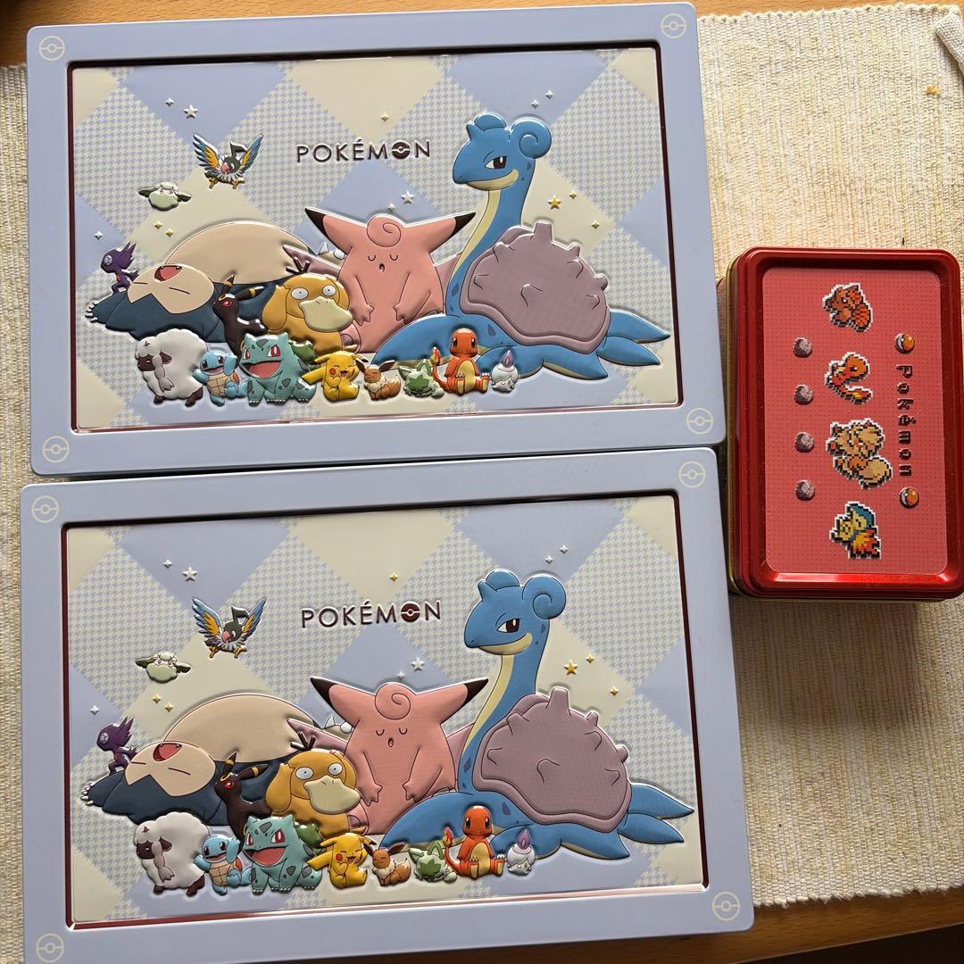 ポケモン 空き缶 3缶セット (2缶は同一物です) - メルカリ