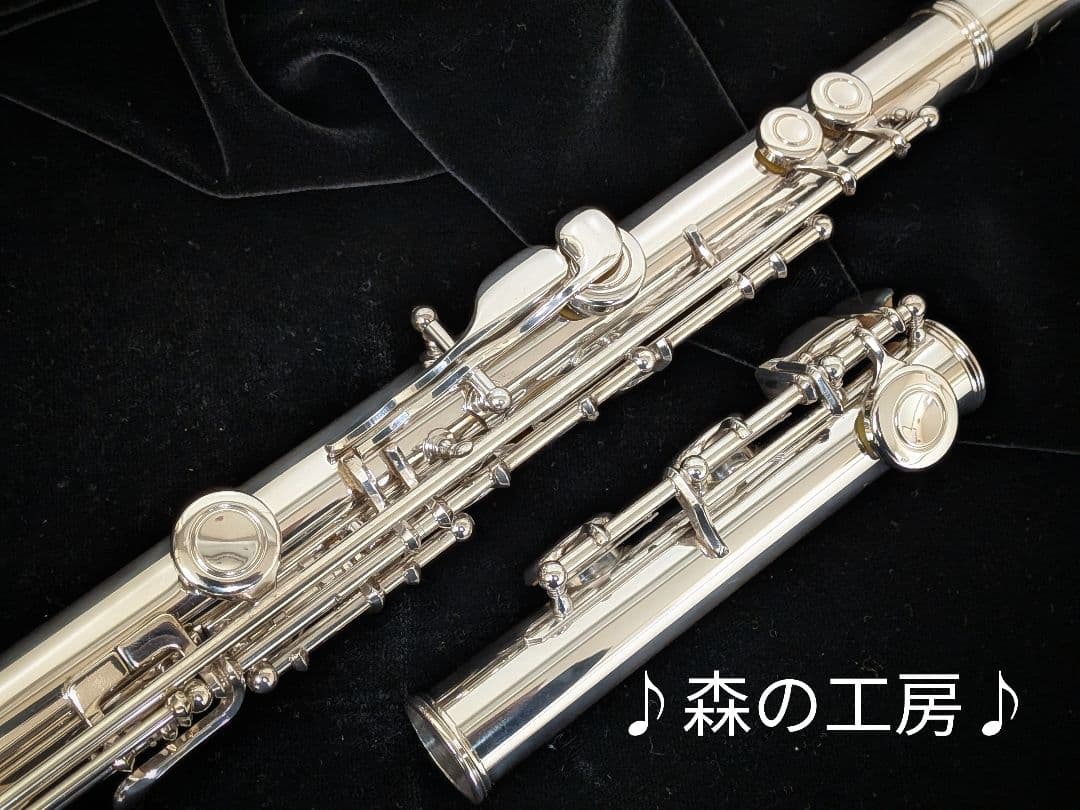 中古フルート専門店‼️部活応援‼️頭部管銀製 ヤマハフルートYFL311 E