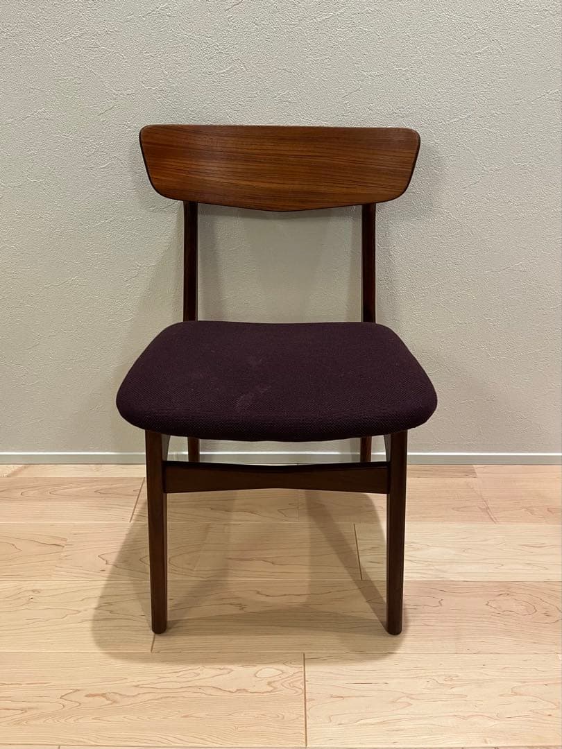 北欧ヴィンテージ 1960's ダイニングチェアB grinniche購入品 北欧デザイン パイン無垢材のチェア 北欧ダイニングチェア｜ 北欧家具