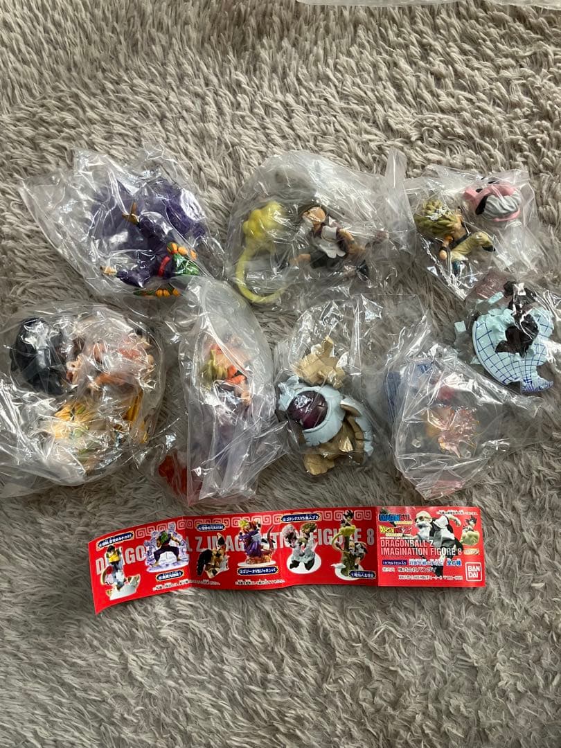 ドラゴンボールIMAGINATION FIGURE 未開封シリーズ8セット - メルカリ