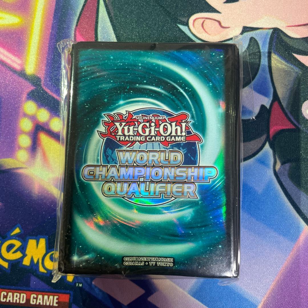 遊戯王 WCQ2017 スリーブ 未開封 青緑 ミントグリーン - メルカリ