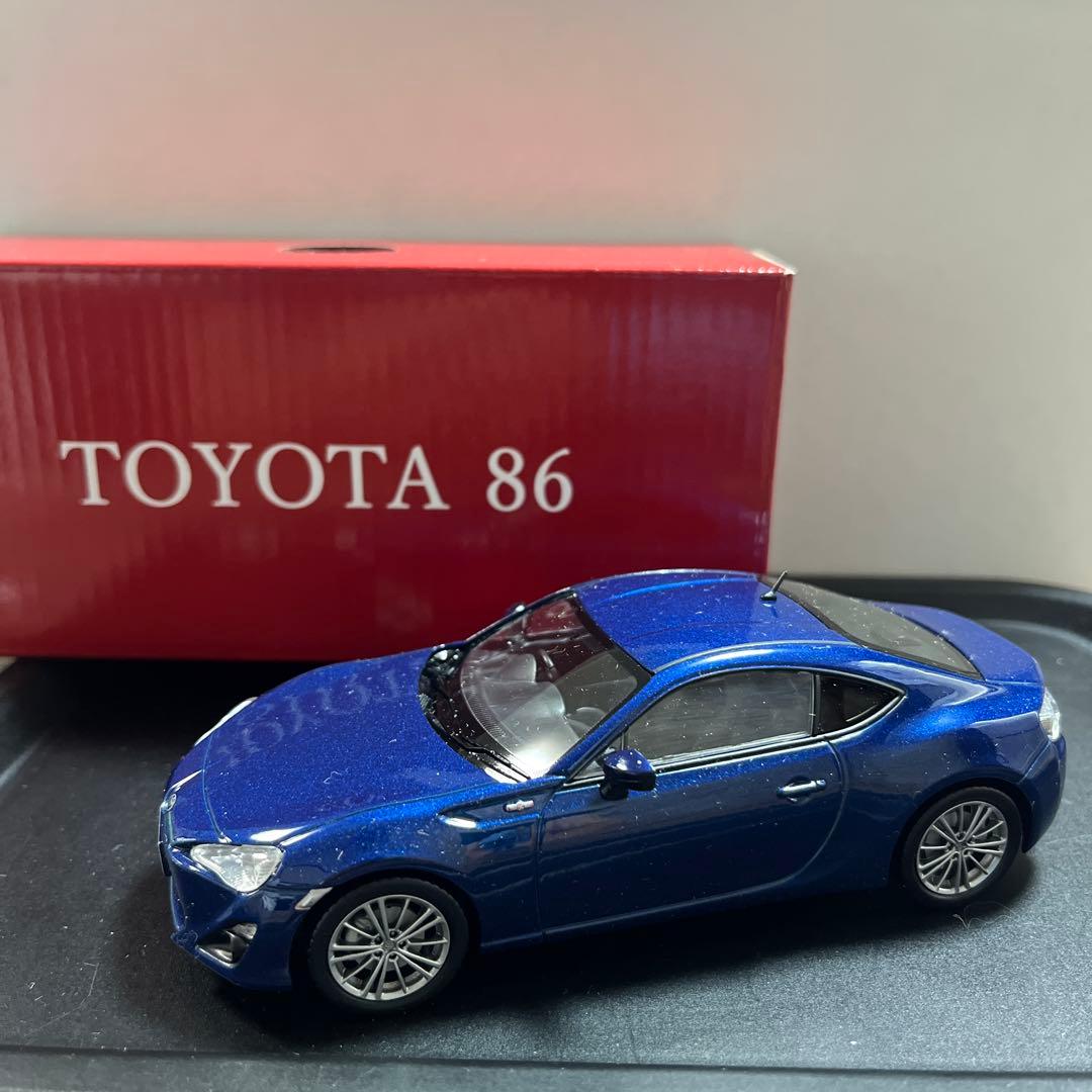 非売品　トヨタ86 カラーサンプル　ギャラクシーブルーシリカ LA-X 1/43 トヨタ 86 TRD カスタマイズコンセプト ギャラクシーブルー