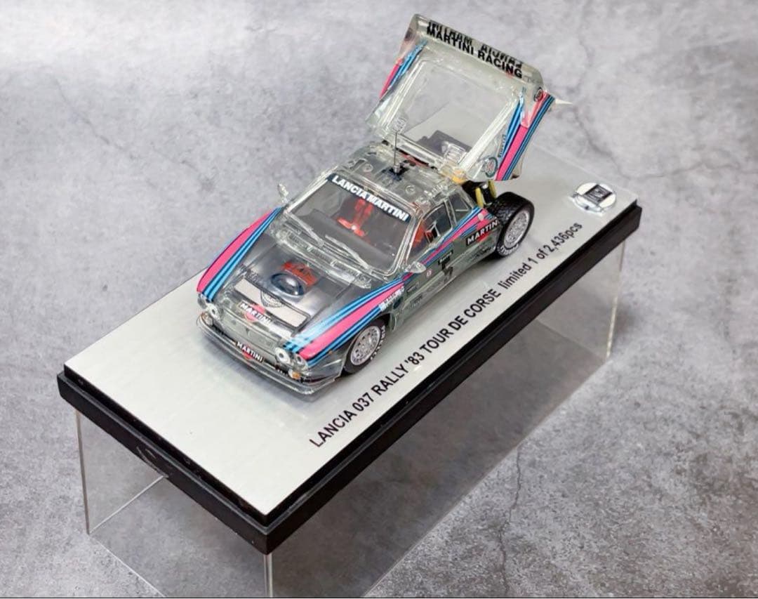 1/43 京商 LANCIA037 RALLY'83 ラリースケルトン ランチア 1/43 京商 LANCIA037 RALLY'83 ラリースケルトン ランチア - メルカリ