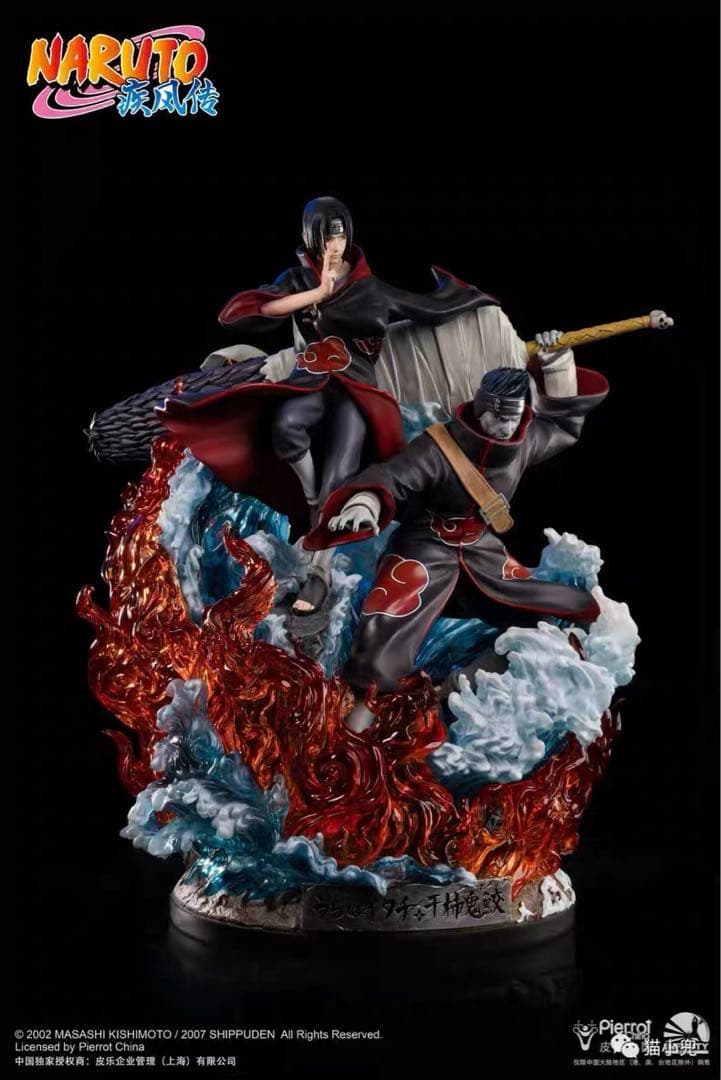 うちはイタチ＆干柿鬼鮫 フィギュア ナルト疾風伝 NARUTO ガレージ