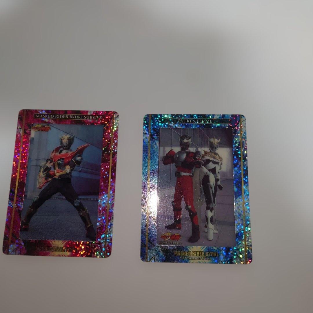 仮面ライダー55周年☆仮面ライダー龍騎 トレーディングカード 11枚