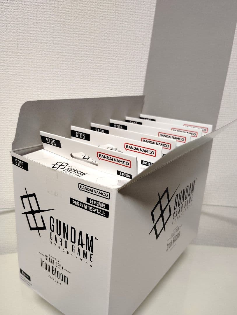 ガンダムカードゲーム　iron bloom ボーナスパックなし まんぞく屋 格安TCG通販 / ! !(開封済) スタートデッキ「Iron Bloom