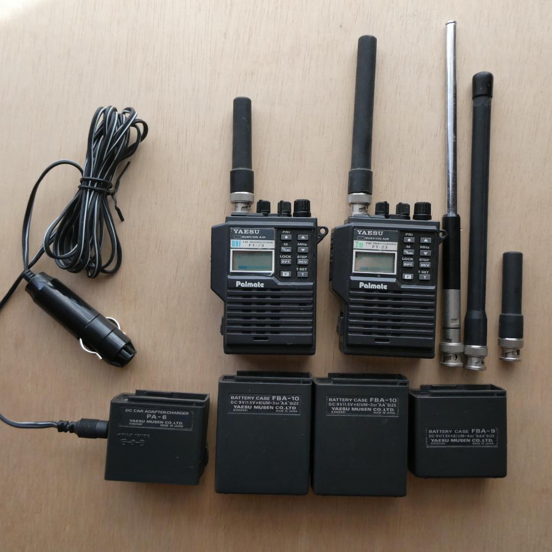 YAESU,八重洲無線「FT-73,FT-23,電池ケース,アンテナ」 yamamotocq_ft60-fba25a
