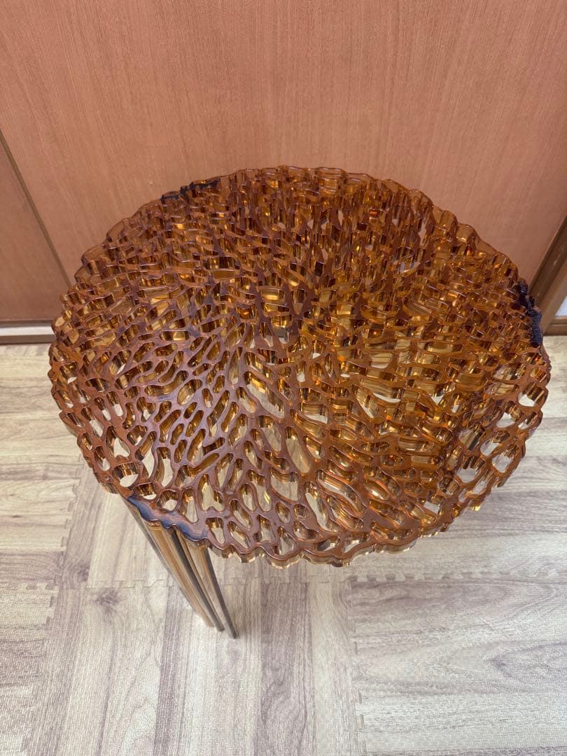 h*3様 Kartell カルテル T-TABLE ティーテーブル アンバー ロ Kartell カルテル T-TABLE ティーテーブル アンバー ロ h*3様 Kartell