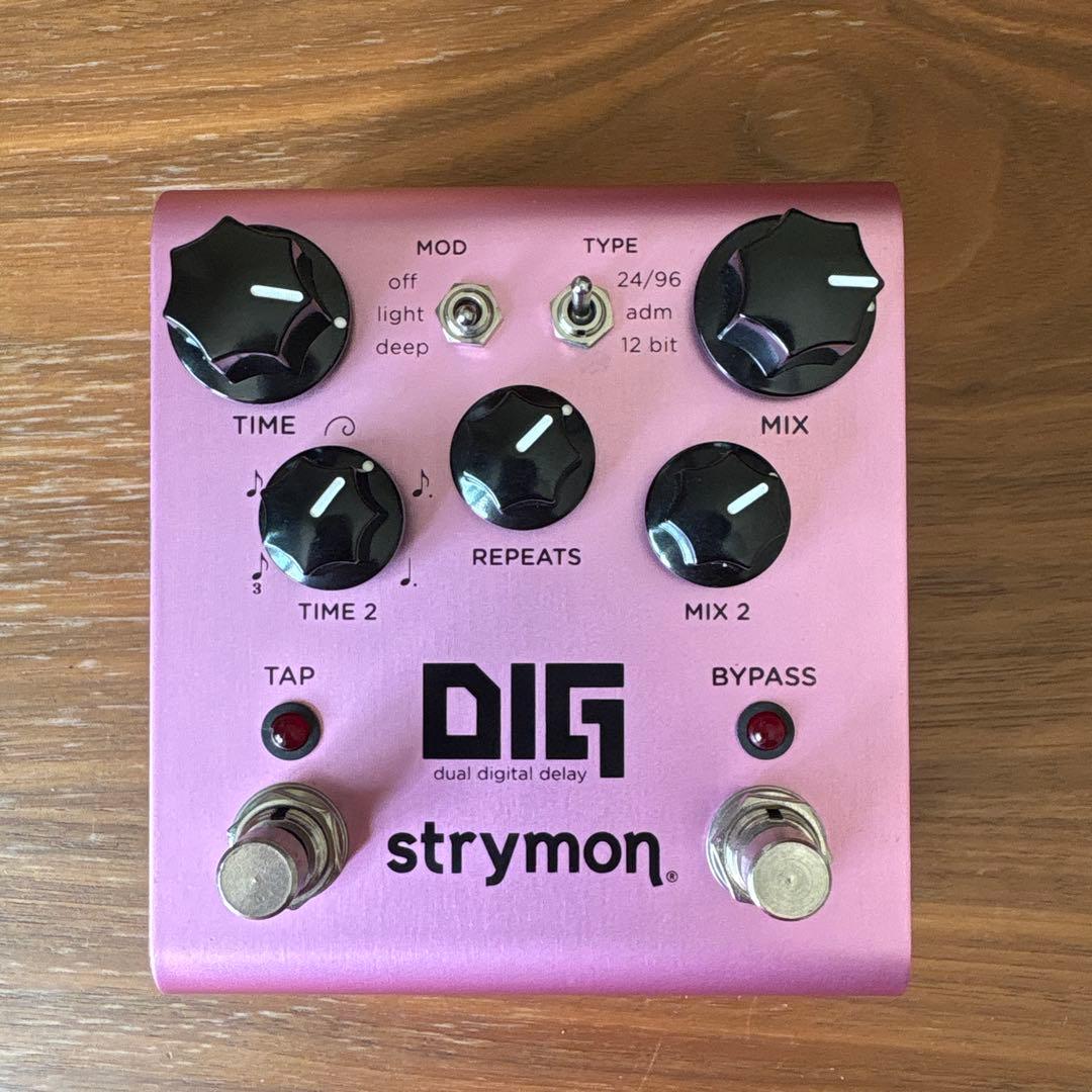 【タイムセール中】Strymon DIG v1 strymon | DIG（Gen1） | デュアル・デジタル・ディレイ | 生産完了品